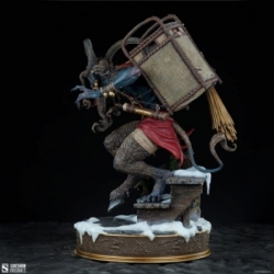 Krampus di Sideshow Collectibles - statua Krampus alta 48 cm