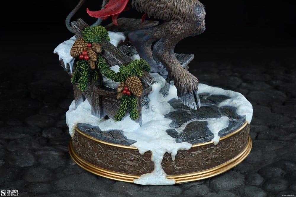 Krampus de Sideshow Collectibles - estatua Krampus de 48 cm
