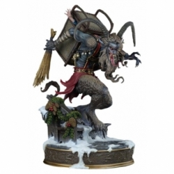 Krampus di Sideshow Collectibles - statua Krampus alta 48 cm