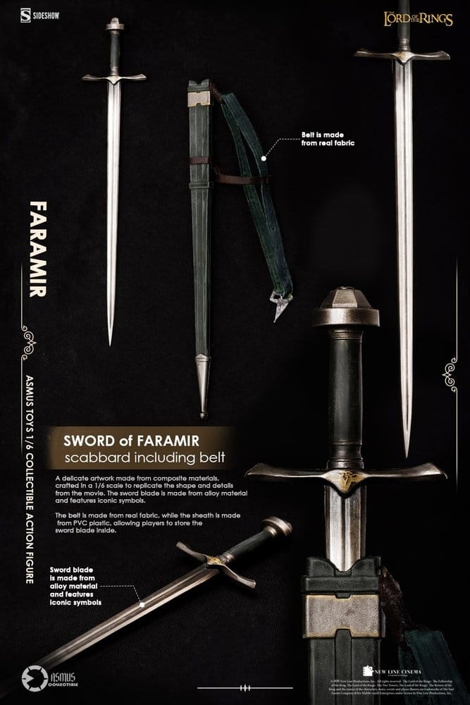 Faramir von Asmus Rooted Hair version - LOTR036 - The Lord Of The Rings 1/6 Maßstab Actionfigur