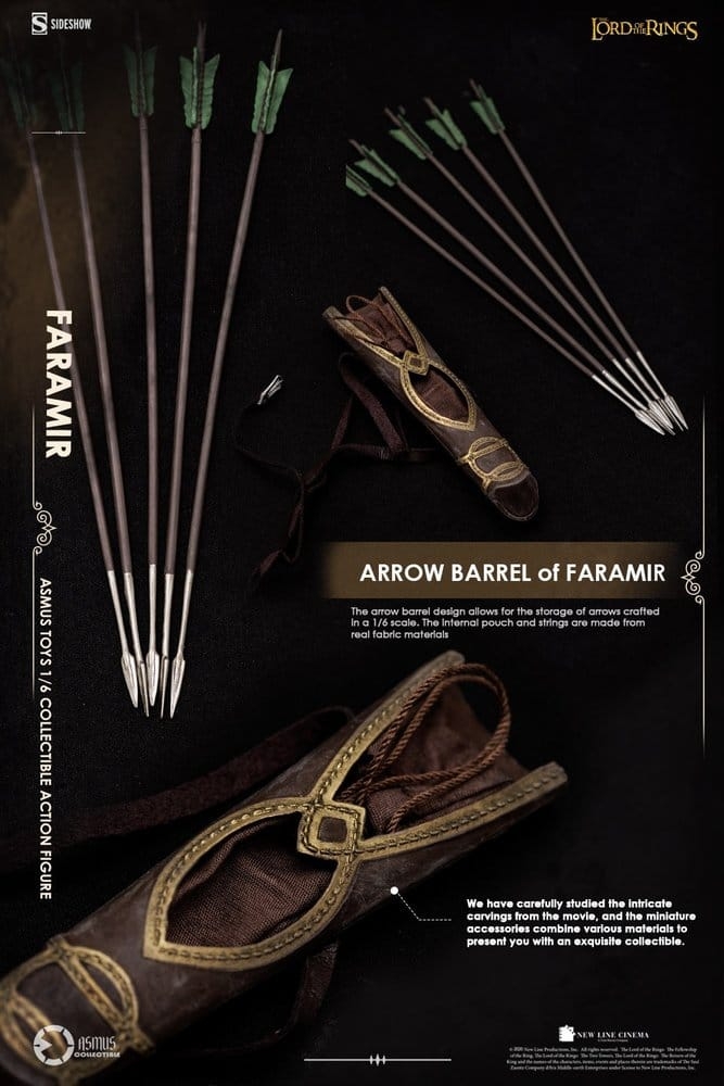 Faramir Rooted Hair by Asmus - LOTR036 - The Lord Of The Rings 1/6 scale action figure