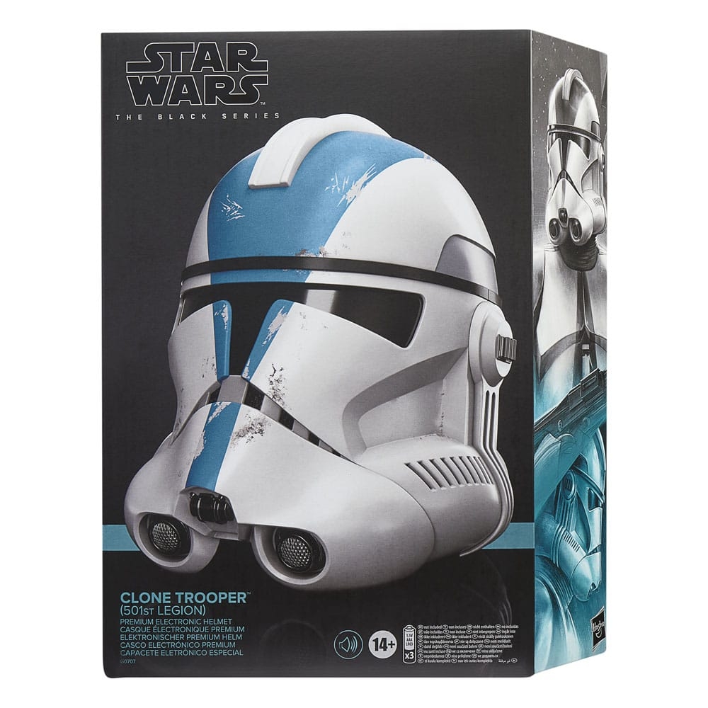 Clone Trooper (501st Legion) Black Series par Hasbro - casque 1/1 Star Wars : Ahsoka