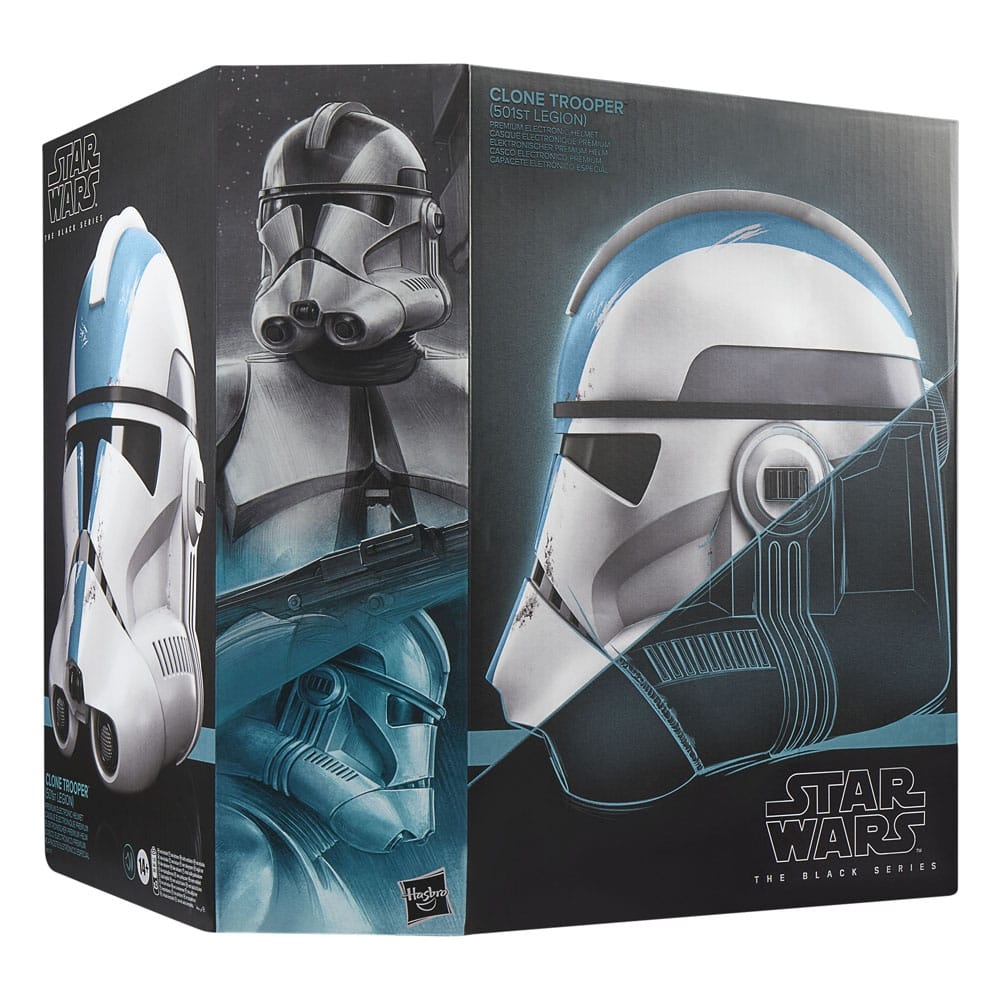 Clone Trooper (501st Legion) Black Series par Hasbro - casque 1/1 Star Wars : Ahsoka