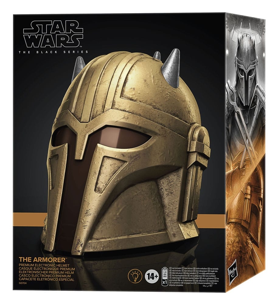 The Armorer Black Series par Hasbro - casque 1/1 Star Wars : The Mandalorian