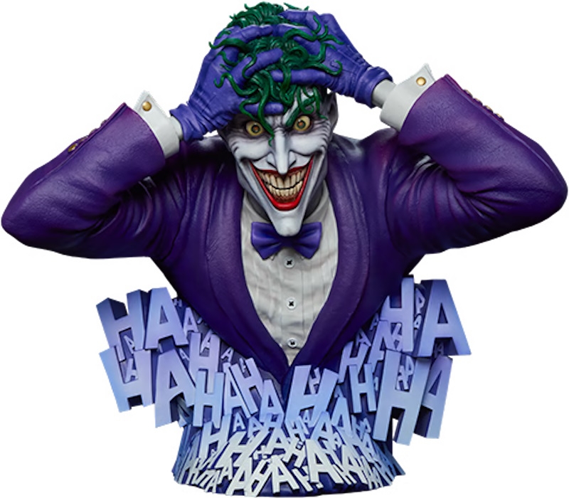 The Joker de Sideshow Collectibles - busto Batman : The Killing Joke de 36 cm