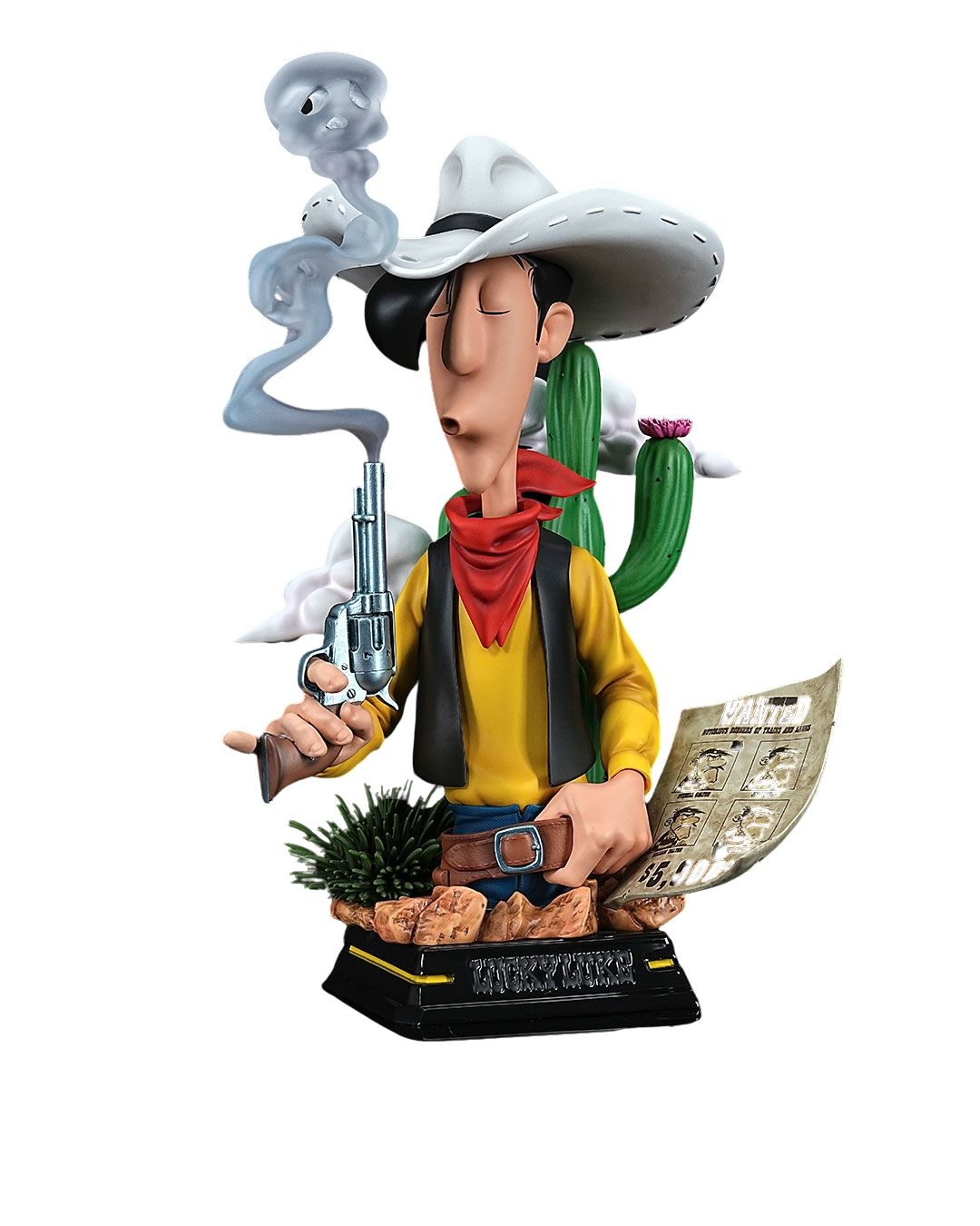 Lucky Luke King Bust par Cartoon Kingdom - buste 1/4 de 24 cm
