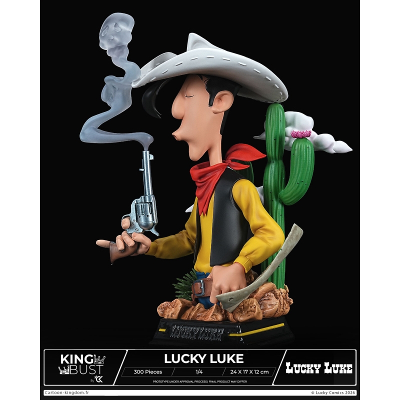 Lucky Luke King Bust Büste von Cartoon Kingdom