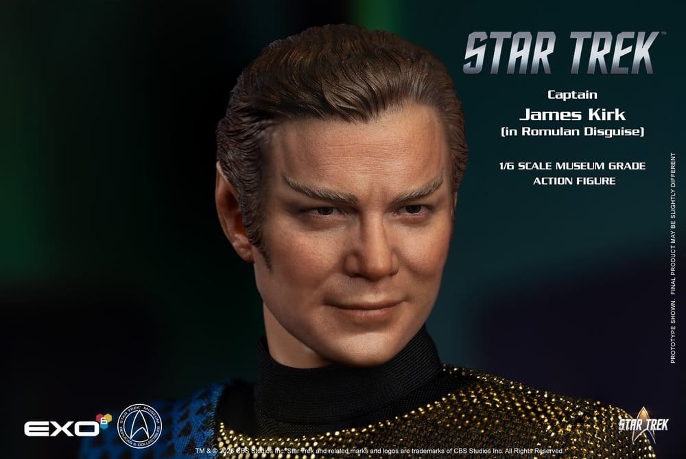 Captain James T. Kirk (Romulan Disguise) par Exo-6 - figurine 1/6 Star Trek de 29 cm