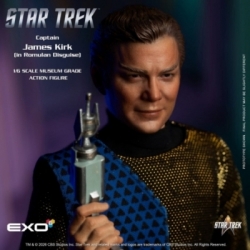 Captain James T. Kirk (Romulan Disguise) par Exo-6 - figurine 1/6 Star Trek de 29 cm