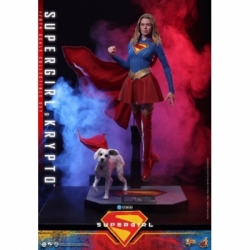 Supergirl and Krypto by Hot Toys - MMS869 - Supergirl 28 cm action figure