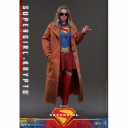 Supergirl and Krypto by Hot Toys - MMS869 - Supergirl 28 cm action figure