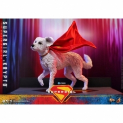 Supergirl and Krypto de Hot Toys - MMS869 - figura de acción Supergirl de 28 cm