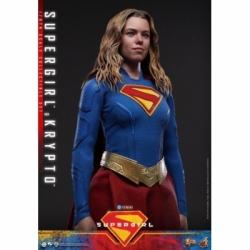 Supergirl and Krypto by Hot Toys - MMS869 - Supergirl 28 cm action figure