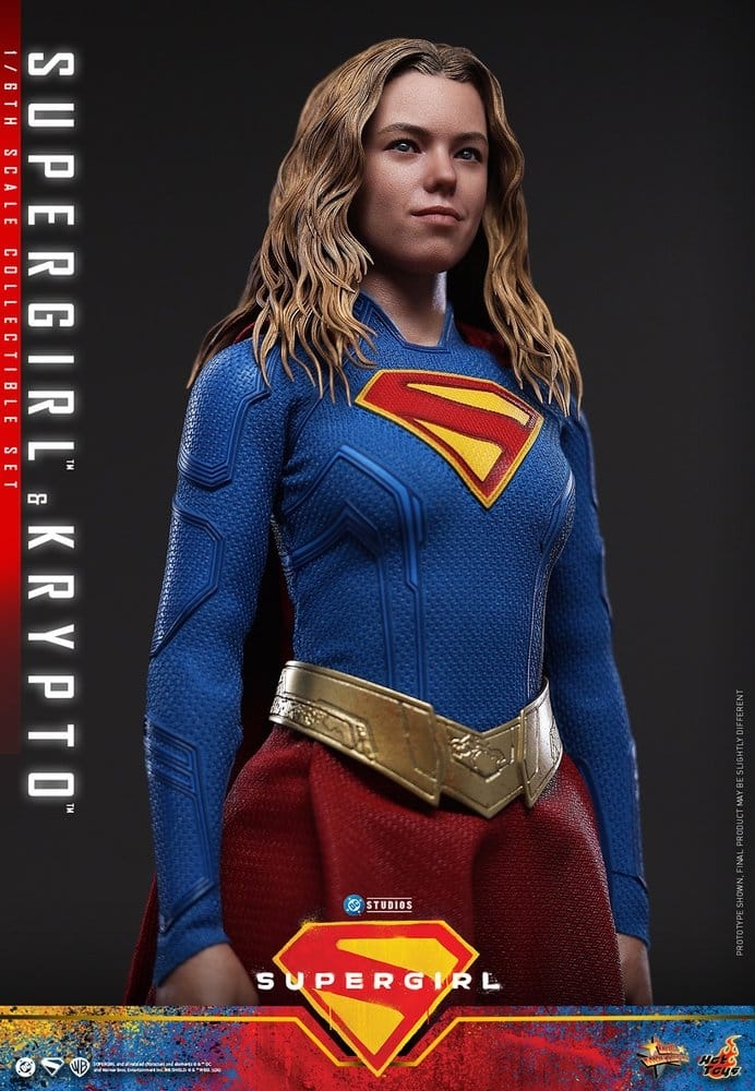 Supergirl and Krypto by Hot Toys - MMS869 - Supergirl 28 cm action figure