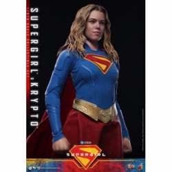 Supergirl and Krypto by Hot Toys - MMS869 - Supergirl 28 cm action figure