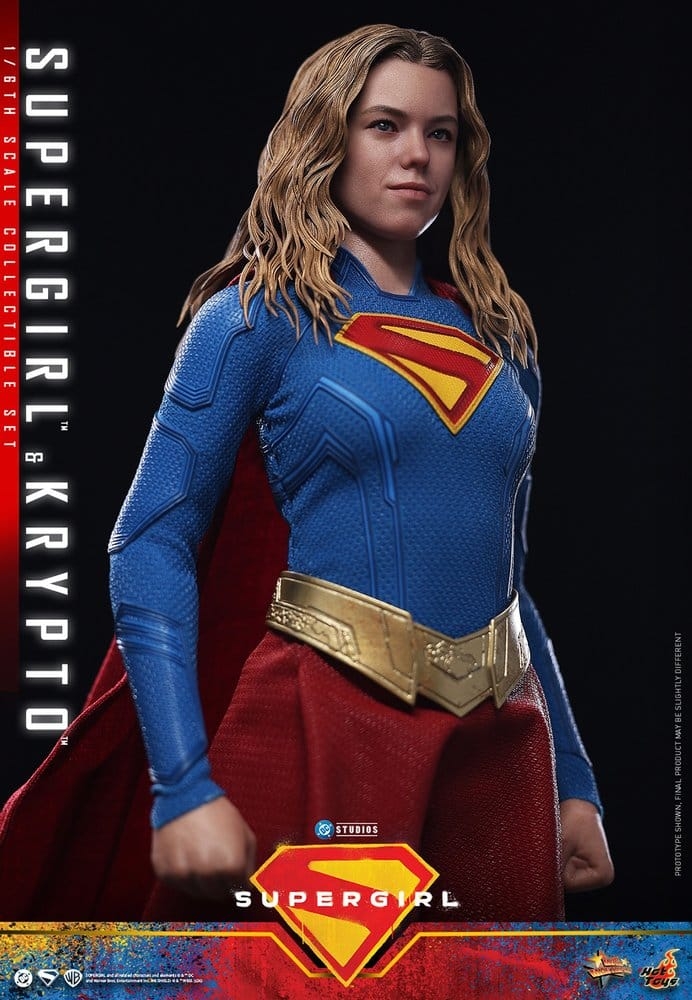 Supergirl and Krypto von Hot Toys - MMS869 - Supergirl 28 cm Actionfigur