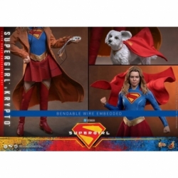 Supergirl and Krypto von Hot Toys - MMS869 - Supergirl 28 cm Actionfigur