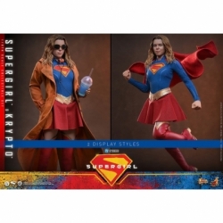 Supergirl and Krypto by Hot Toys - MMS869 - Supergirl 28 cm action figure