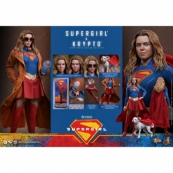 Supergirl and Krypto by Hot Toys - MMS869 - Supergirl 28 cm action figure