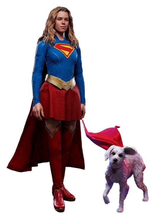 Supergirl and Krypto van Hot Toys - MMS869 - Supergirl 28 cm actiefiguur