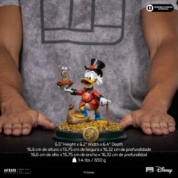 Scrooge McDuck Art Scale by Iron Studios - Duck Tales 1/10 scale statue