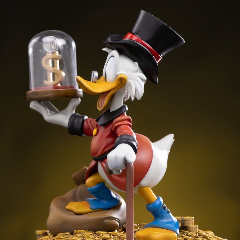 Scrooge McDuck Art Scale de Iron Studios - estatua Duck Tales a escala 1/10