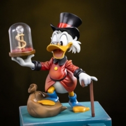 Scrooge McDuck and Nephews Art Scale von Iron Studios - Duck Tales 1/10 Maßstab Statue