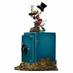 Scrooge McDuck and Nephews Art Scale von Iron Studios - Duck Tales 1/10 Maßstab Statue