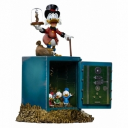 Scrooge McDuck and Nephews Art Scale von Iron Studios - Duck Tales 1/10 Maßstab Statue