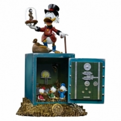 Scrooge McDuck and Nephews Art Scale von Iron Studios - Duck Tales 1/10 Maßstab Statue