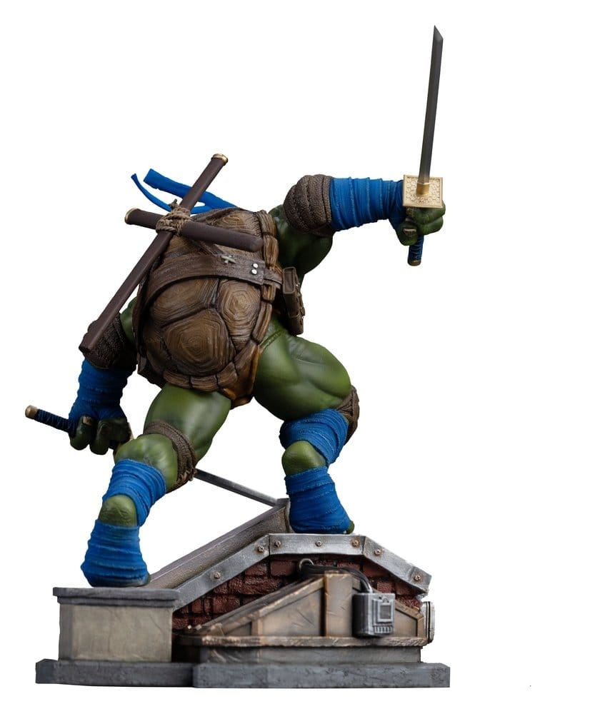 Leonardo Unleashed Art Scale van Iron Studios - Teenage Mutant Ninja Turtles 1/10 schaal standbeeld