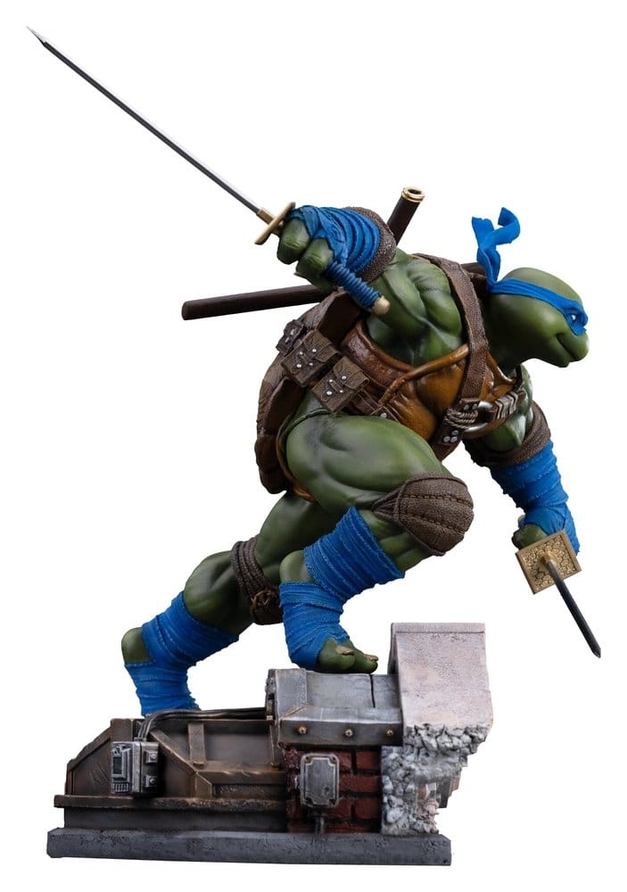 Leonardo Unleashed Art Scale by Iron Studios - Teenage Mutant Ninja Turtles 1/10 scale statue