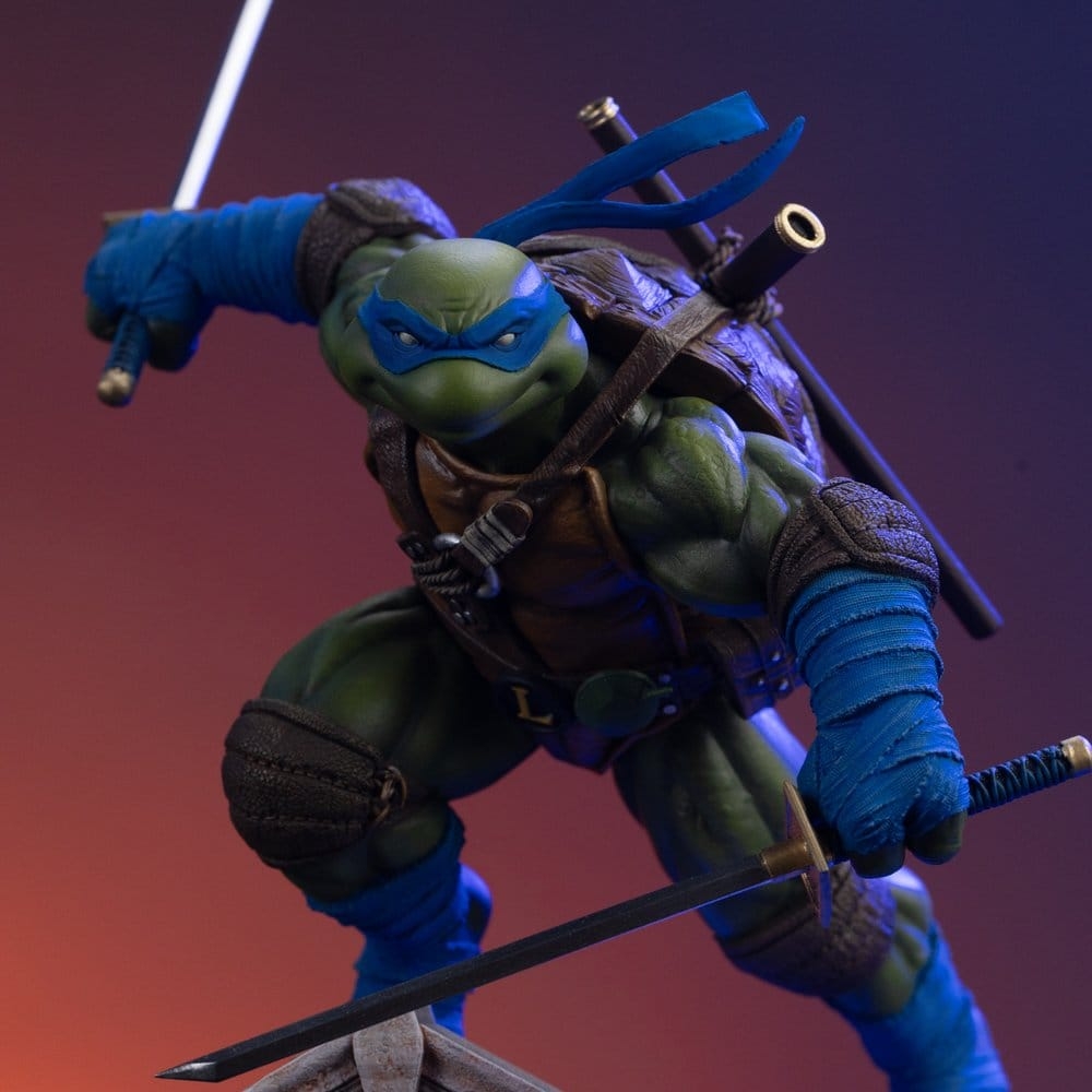 Leonardo Unleashed Art Scale by Iron Studios - Teenage Mutant Ninja Turtles 1/10 scale statue
