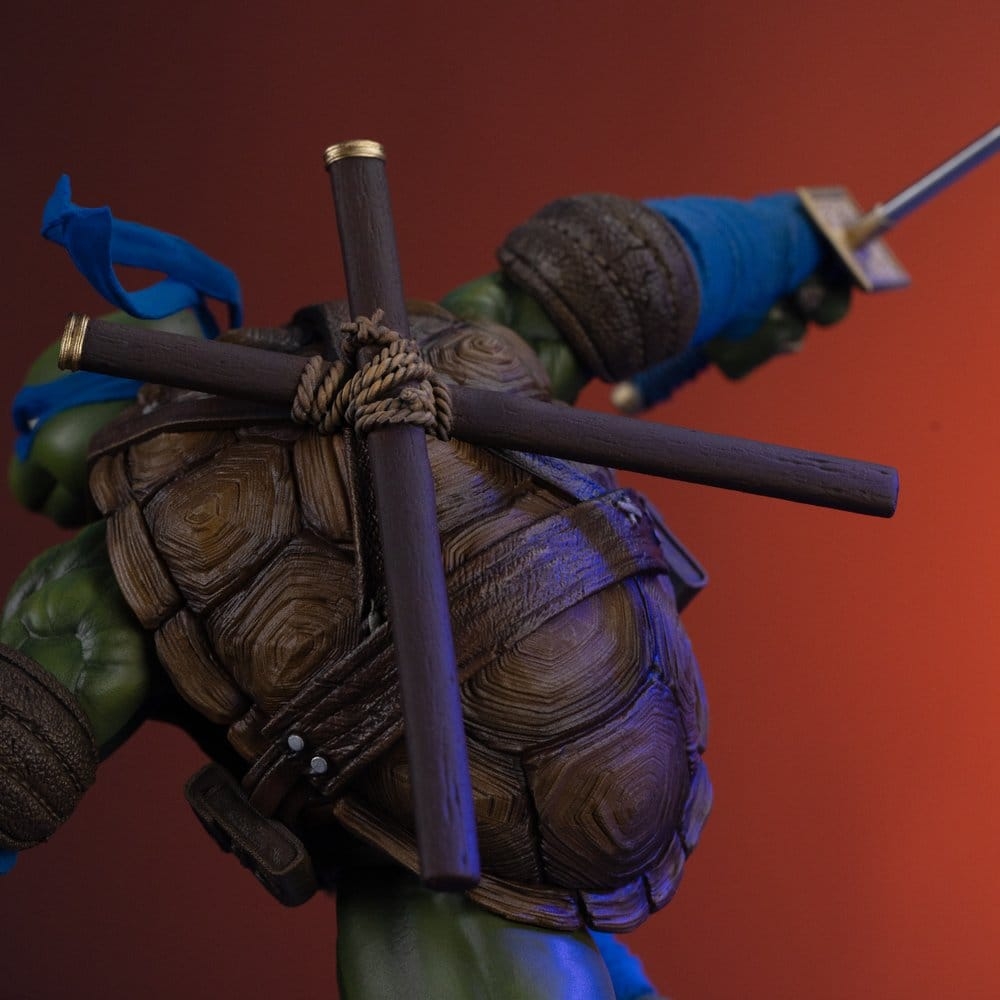 Leonardo Unleashed Art Scale par Iron Studios - statue 1/10 Les Tortues Ninja de 22 cm