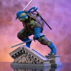 Leonardo Unleashed Art Scale de Iron Studios - estatua Teenage Mutant Ninja Turtles a escala 1/10