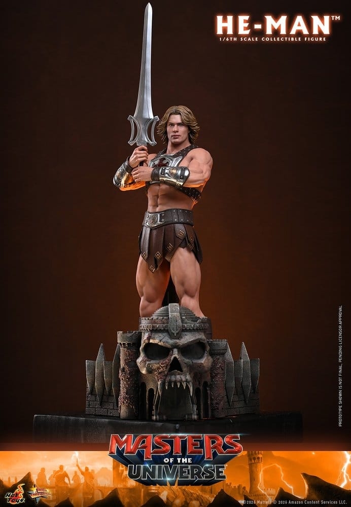 He-Man (Musclor) par Hot Toys - MMS888 - figurine 1/6 Les Maîtres de l'Univers de 31 cm