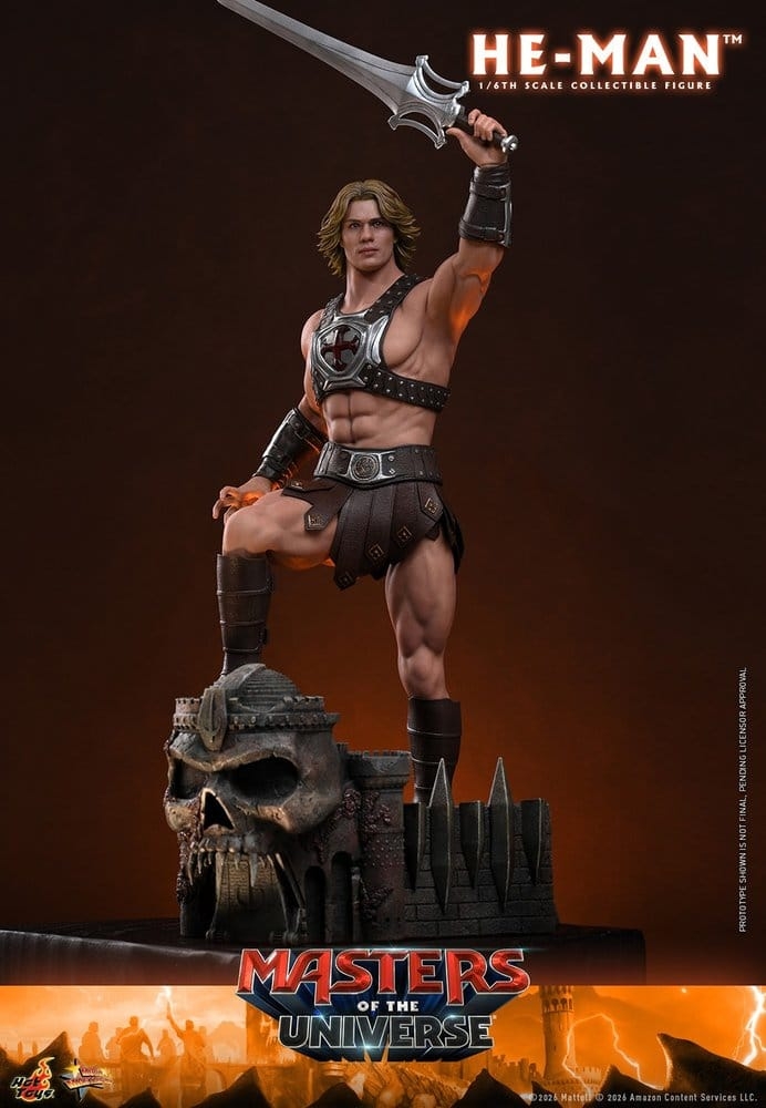 He-Man (Musclor) par Hot Toys - MMS888 - figurine 1/6 Les Maîtres de l'Univers de 31 cm
