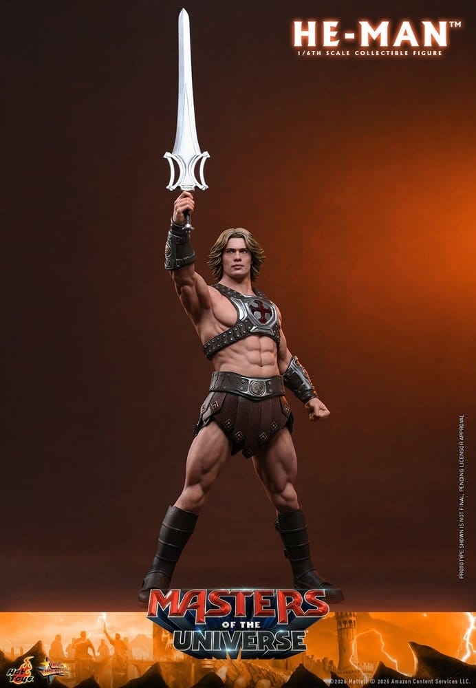 He-Man (Musclor) par Hot Toys - MMS888 - figurine 1/6 Les Maîtres de l'Univers de 31 cm