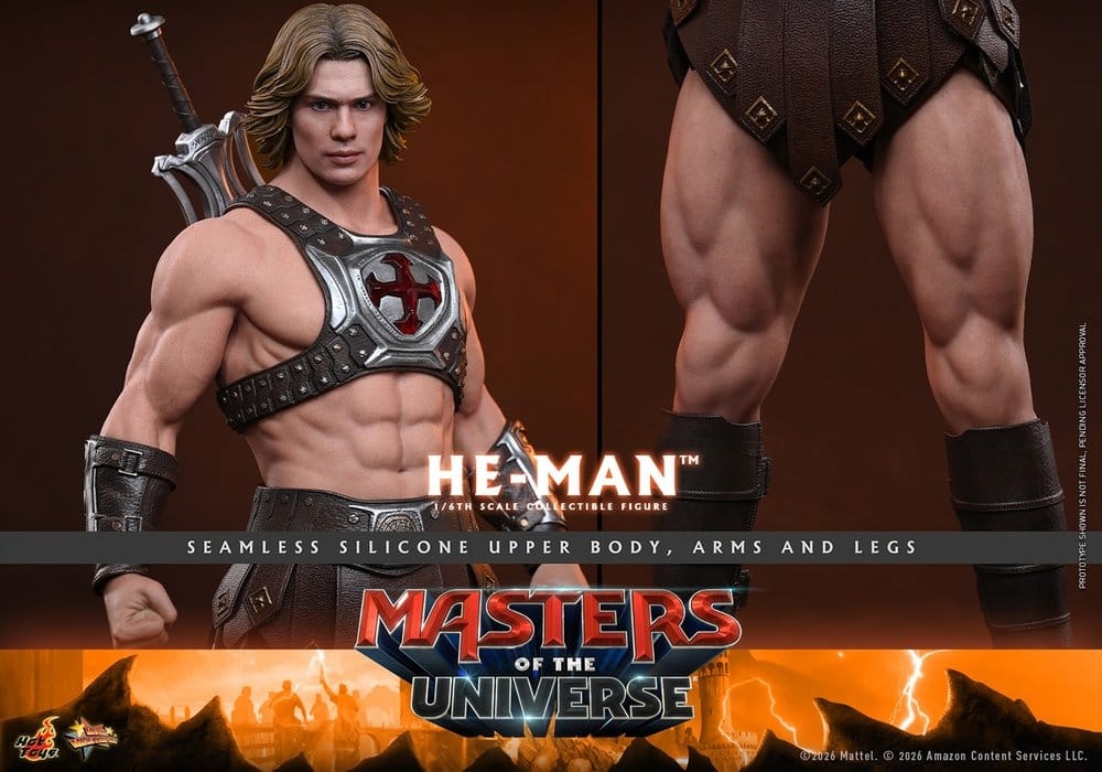 He-Man di Hot Toys - MMS888 - action figure Masters of the Universe in scala 1/6