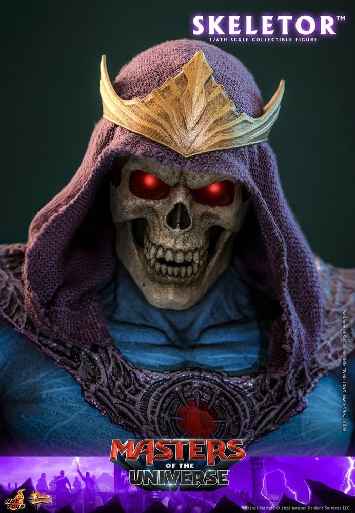Skeletor par Hot Toys - MMS889 - figurine 1/6 Les Maîtres de l'Univers de 31 cm