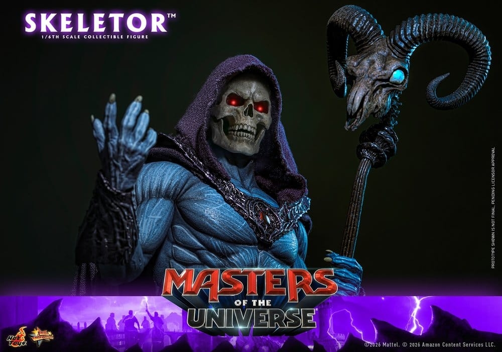 Skeletor von Hot Toys - MMS889 - Masters of the Universe 1/6 Maßstab Actionfigur