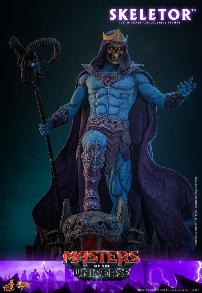 Skeletor van Hot Toys - MMS889 - Masters of the Universe 1/6 schaal actiefiguur