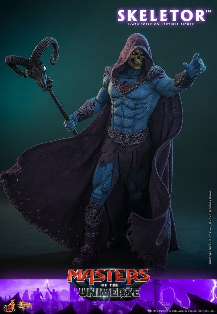 Skeletor di Hot Toys - MMS889 - action figure Masters of the Universe in scala 1/6