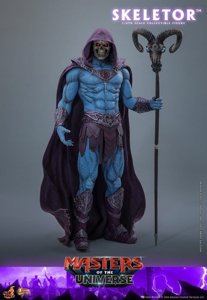Skeletor par Hot Toys - MMS889 - figurine 1/6 Les Maîtres de l'Univers de 31 cm