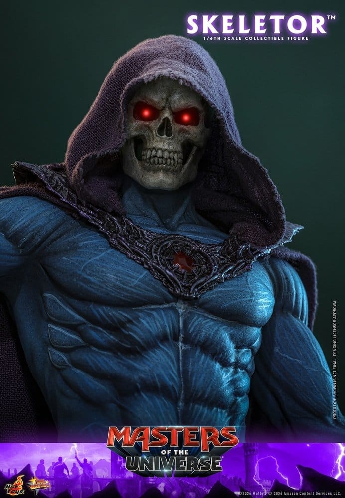 Skeletor by Hot Toys - MMS889 - Masters of the Universe 1/6 scale action figure