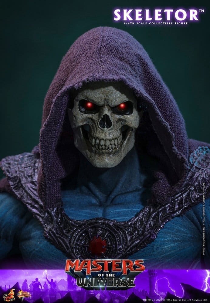 Skeletor par Hot Toys - MMS889 - figurine 1/6 Les Maîtres de l'Univers de 31 cm