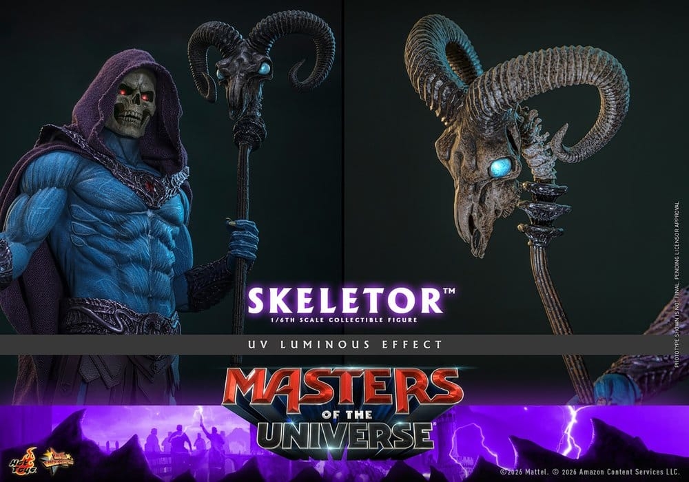 Skeletor von Hot Toys - MMS889 - Masters of the Universe 1/6 Maßstab Actionfigur