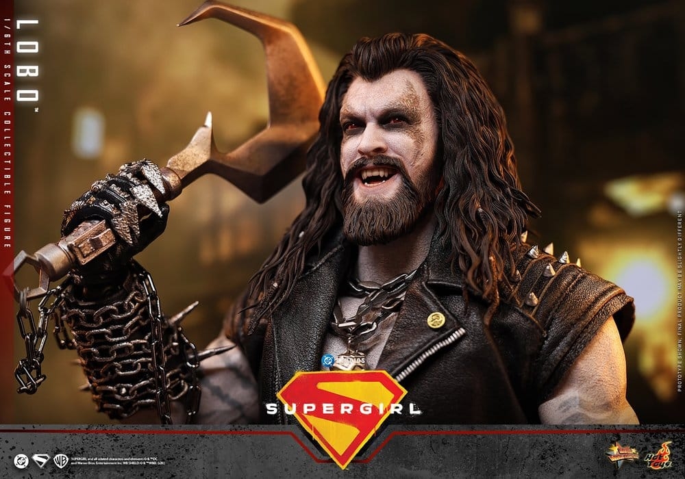 Lobo de Hot Toys - MMS890 - figura de acción Supergirl a escala 1/6