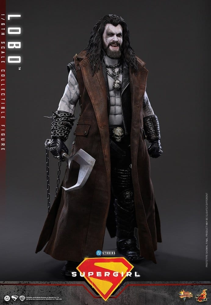 Lobo de Hot Toys - MMS890 - figura de acción Supergirl a escala 1/6