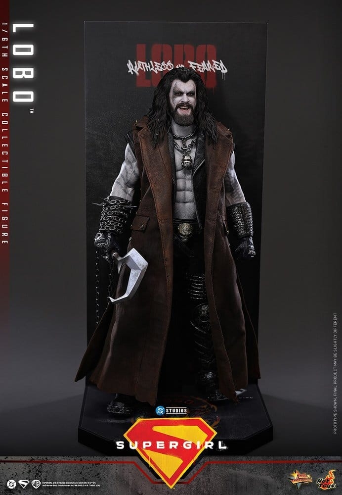 Lobo de Hot Toys - MMS890 - figura de acción Supergirl a escala 1/6